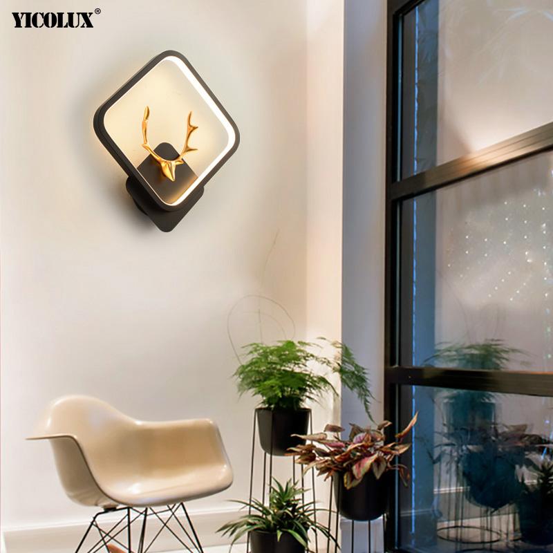 

New Modern LED Wall Lamps For Living Study Room Bedside Bedroom Aisle Corridor Indoor Lights Decoration Home Lighting Luminarie