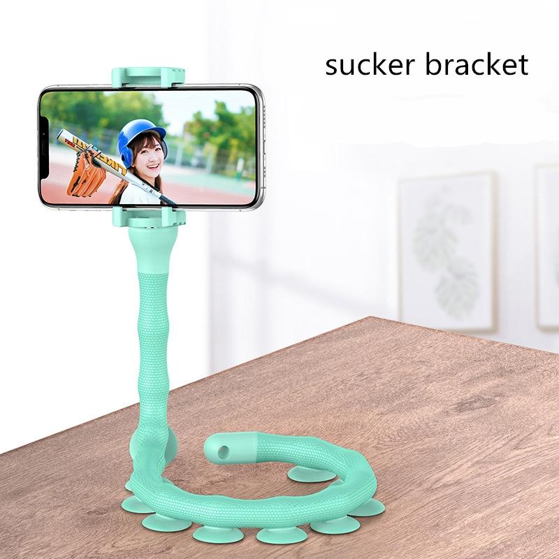 

Lazy Adjustable Sucker Bracket Holder Hook Bathroom Shelf Phone Holders Car Window Suckers Desktop Stand