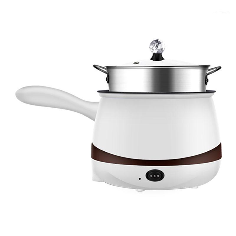 

110V/220V Mini Multifunctional Electric Cooking Pot Machine Single/Double Layer Available Rice Cooker Steamed Non-stick coating1