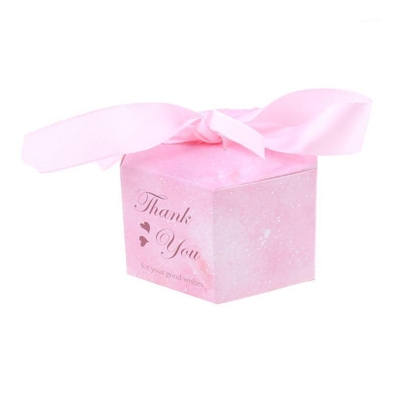 

25/50pcs 25/50pcs Europe Hexagon Style Pink marble pattern Candy Boxes Gift Bag Wedding Gift Box Baby Shower Favors Birthday1