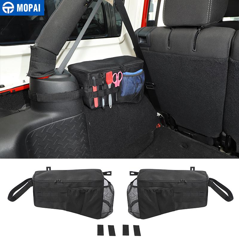 

MOPAI Stowing Tidying for Wrangler JK Car Tail Box Trunk Side Storage Bag Accessores for Wrangler JK 2007-2020 4 Door