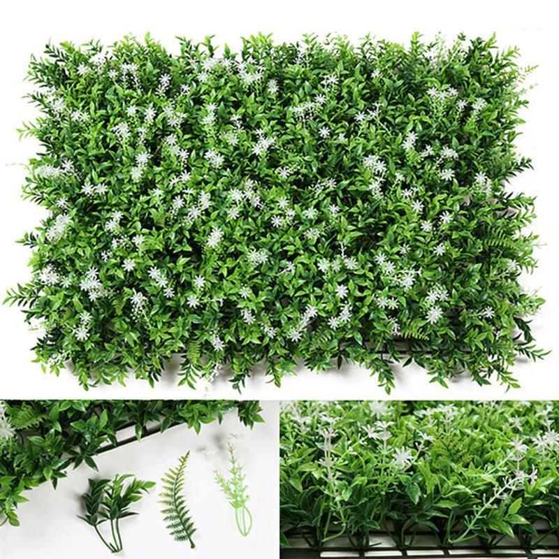 

Hedge Plant Grass Decorative Creative Artificial Plant Fake For Wall Garden Decor1, As picture