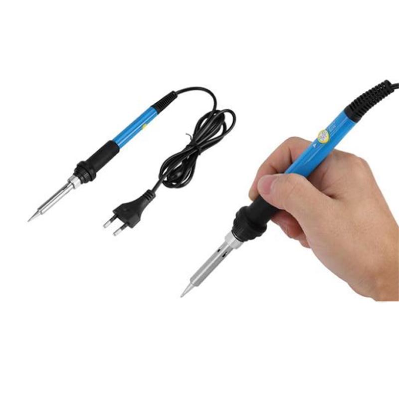 

60W Electric Soldering Iron Adjustable Temperature Electric Solder Iron Mini Handle Pencil Welding Repair Tools EU/US/UK Plug