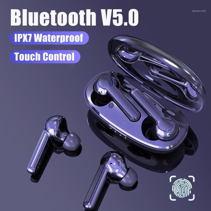 

TWS Earbuds Wireless bluetooth earphones Touch Control Stereo Cordless Headset For Smart Phone With Charging Box1, White