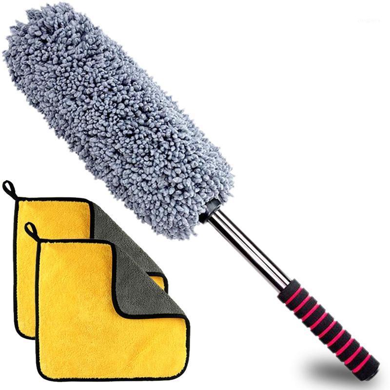 

Car Dust Remover, Car Microfiber Dust Remover Cleaner with Long Extension Handle, 2-Pile Microfiber Cleaning Cloth, Motorcycle,1