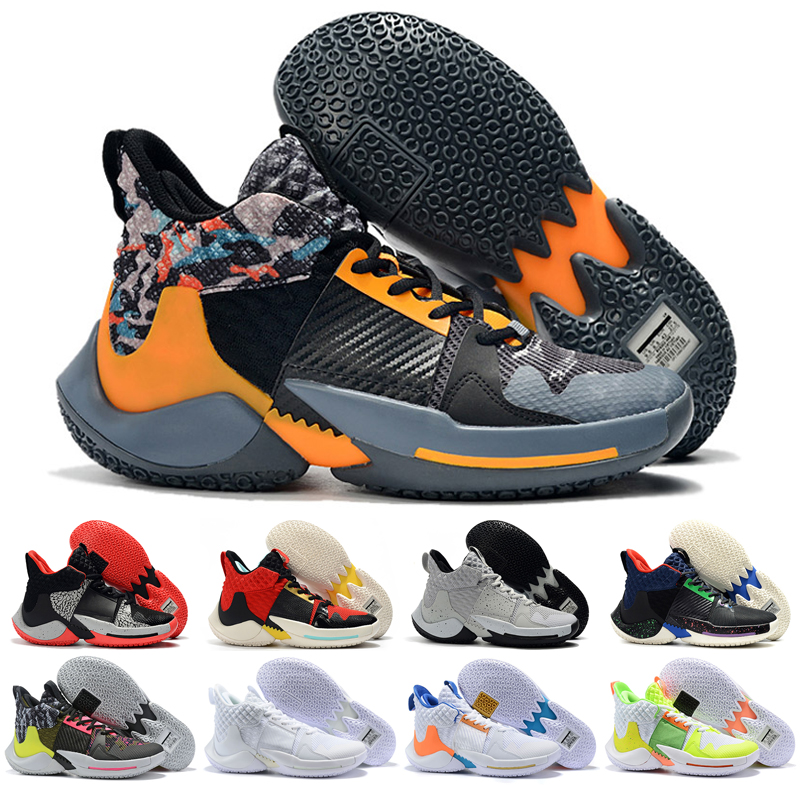 

Russell Why Not Zer0.2 II Westbrook 2 Jumpman Chaos What the Michigan Zero.2 Men Basketball shoes, As photo 12