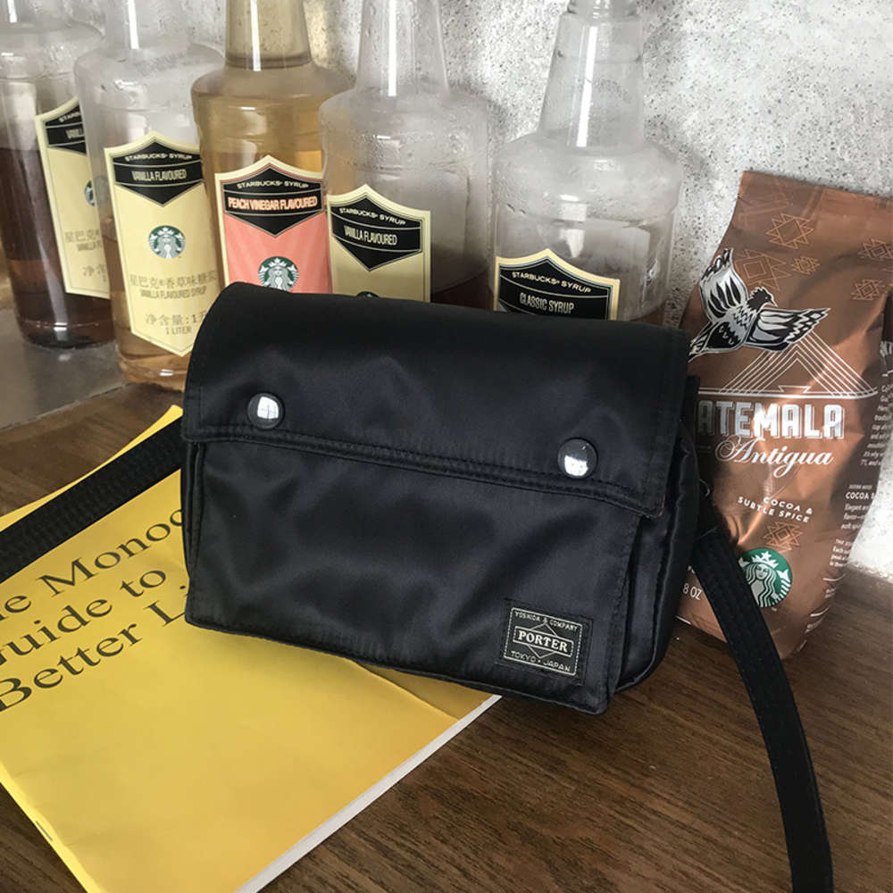 

Porter Tokyo Japan Cell Phone Bag Oxford Cloth Men's Bag Portable Backpack Casual Hip Hop Small Oblique Satchel Ins Shoulder Bag