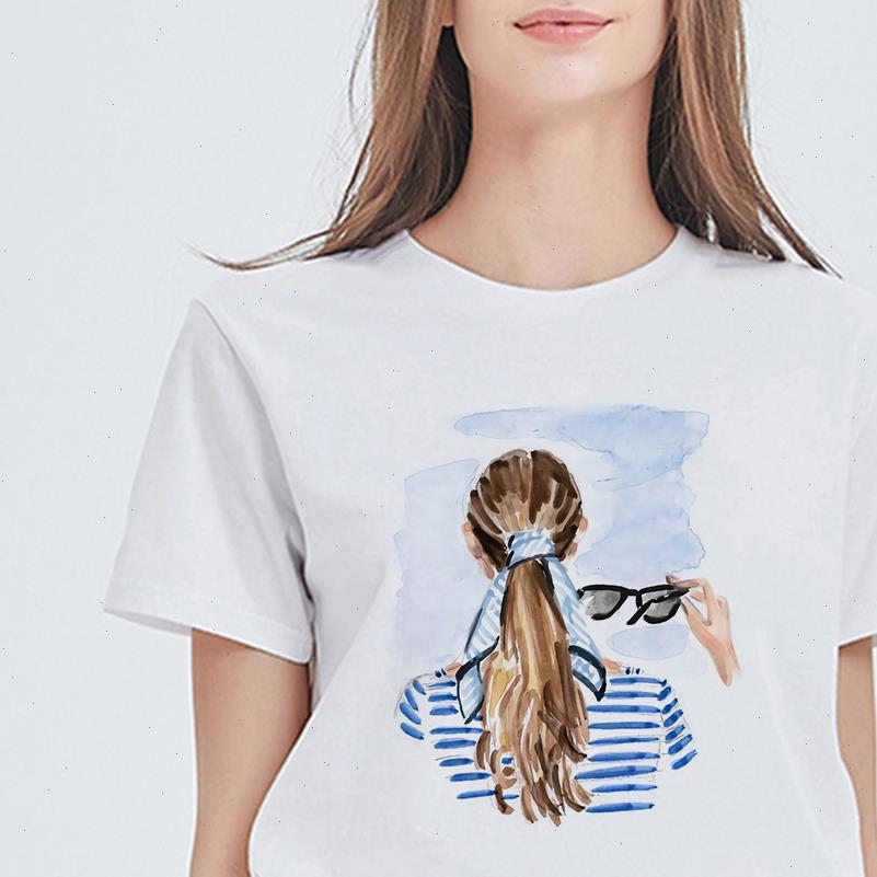 

vestidos graphic gym plus size harajuku t shirt women vintage hip hop cute fashion cool summer modern girl t shirt, White