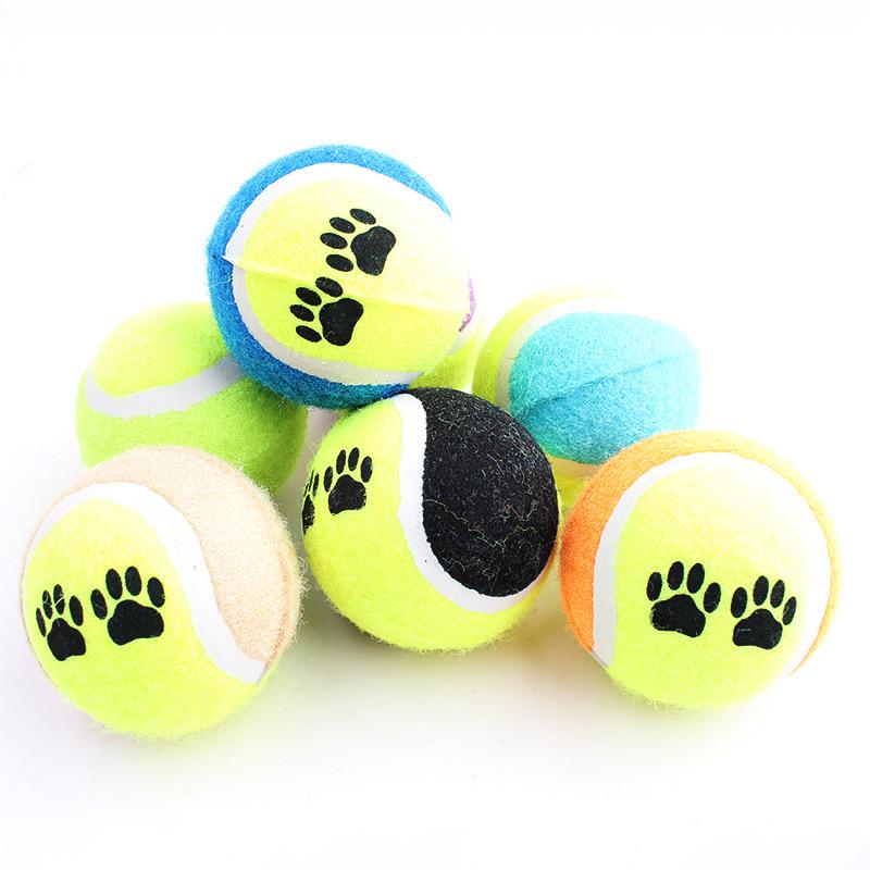 

Tennis Balls Dog Toys Run Fetch Throw Play Pet Supplies Chew Toy For Dog's Pet Supplies 1pcs