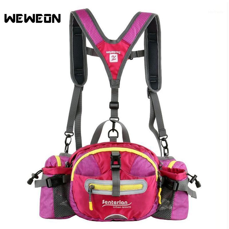 

Outdoor Light Running Waist Bag Hiking Cycling Packs for Bottle Unisex with Detachable Shoulder Strap Designer Choice1, Black