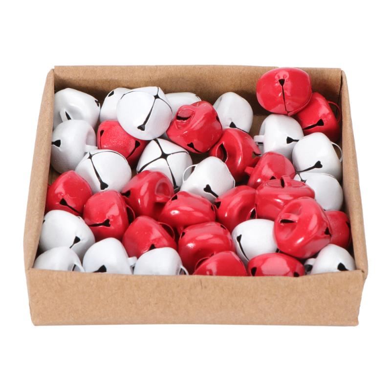 

36Pcs Christmas Jingle Bell Mini Bell Set DIY Making Accessories (Red White