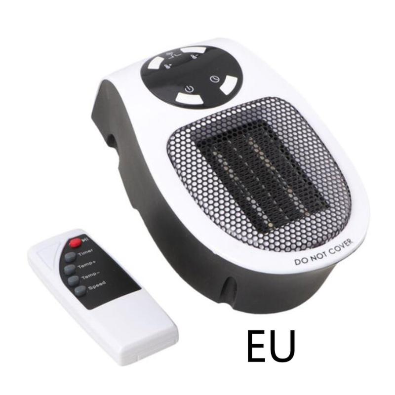 

Wall-Outlet Mini Electric Air Heater Powerful Warm Blower Fast Heater Fan Stove Radiator Room Warmer