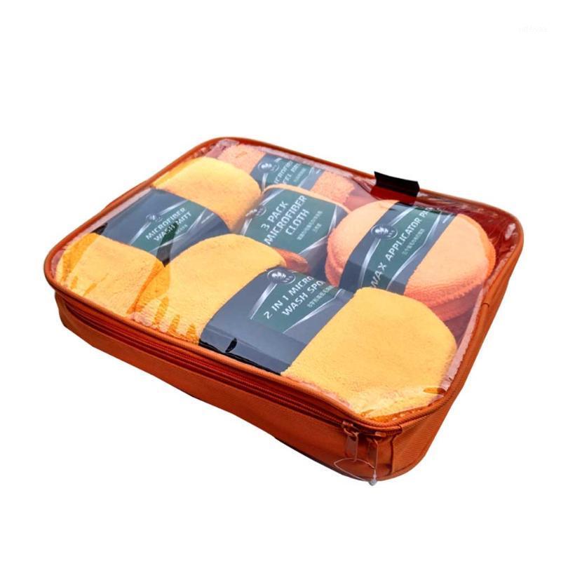 

9pcs Car Cleaning Kit Wash Tools Multifunctional Wheel Brush Towel Sponge Gloves Waxing Interior Exterior Combination Microfibre1