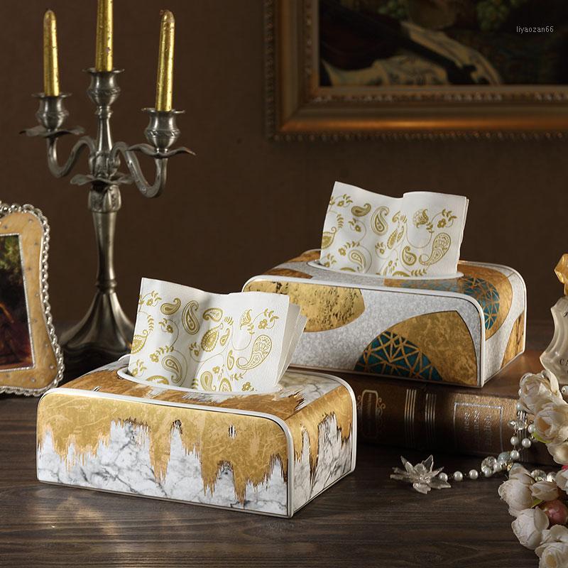 

Tissue Box Ceramic 10" Removablecar Napkin Pape Case Towel Holder Living Room Decoration Office Supplies1