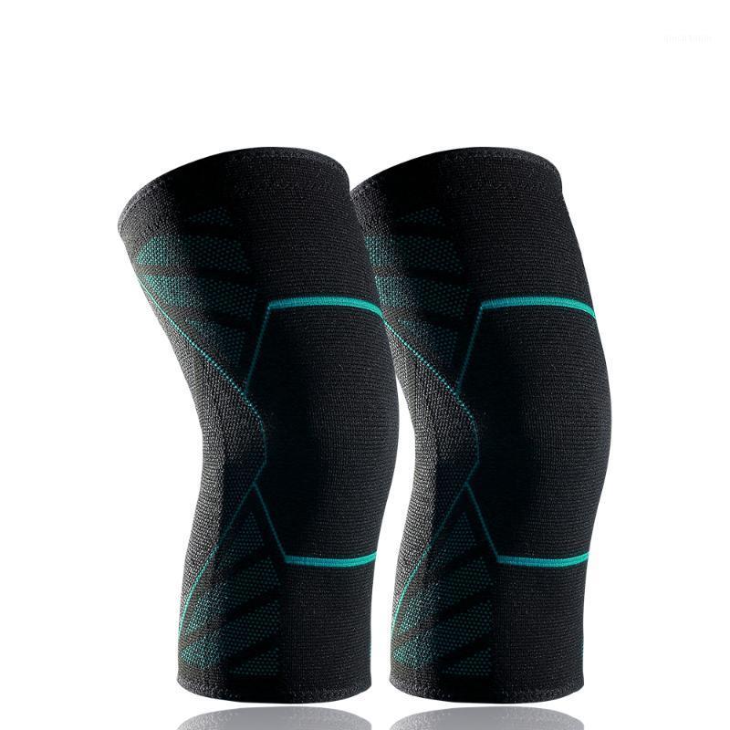 

Sports Knee Pads Knee Protector Men Women Pressurized Elastic Sport Kneepad Support Fitness Gear Basketball Volleyball Brace1, Bu
