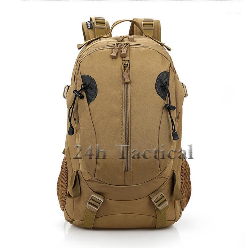 

Nylon Camo Tactical Backpack Army Waterproof Hiking Hunting Backpack Tourist Rucksack Sports Bag1, Black