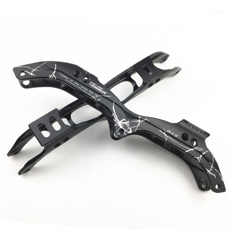 

Powerslide Chassis Inline Speed Skating Frame Base for Skate Shoes 3*125 Mounting Distance 195mm / 3X110 150-165mm Wheels CNC1, 3x125mm
