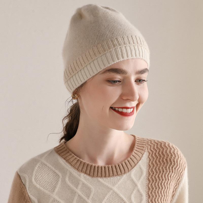 

Autumn and winter women's hats cashmere accessories warm fashion