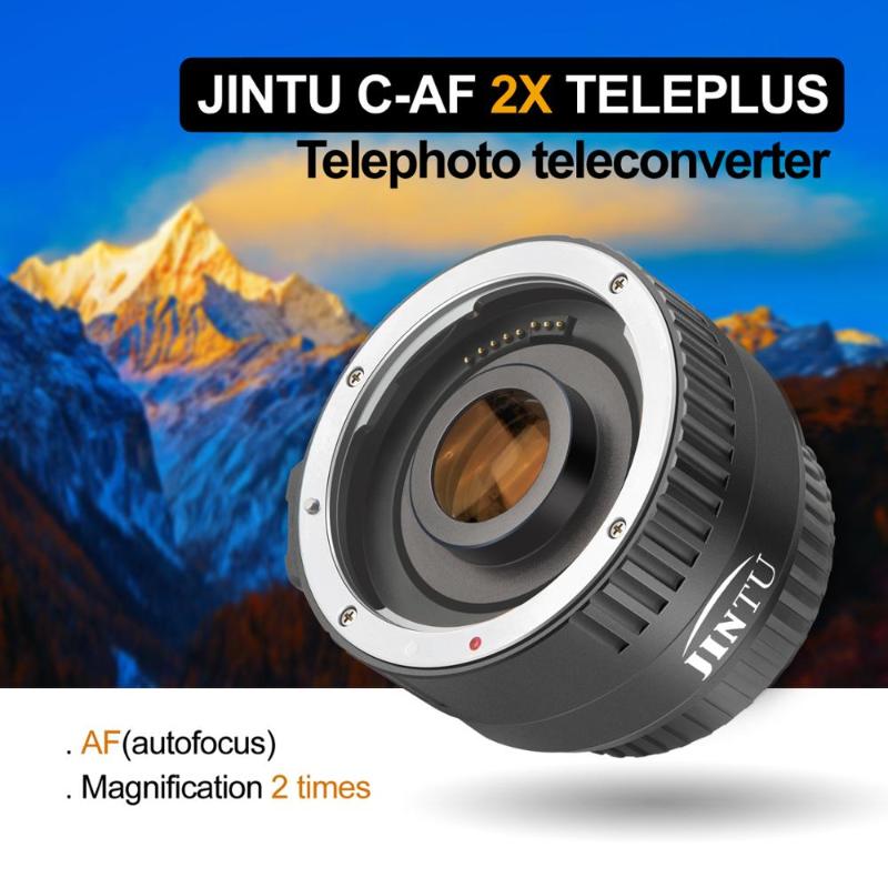 

JINTU Auto Focus C-AF 2X Teleconverter Lens for Canon EOS EF 200mm 300mm 400mm 500mm 600mm 70-200mm 1000mm Lens