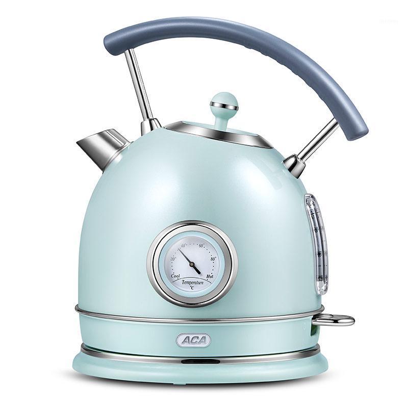 

North American electrical electric kettle household kettle heat preservation 304stainless steel anti-dry burning retro small1