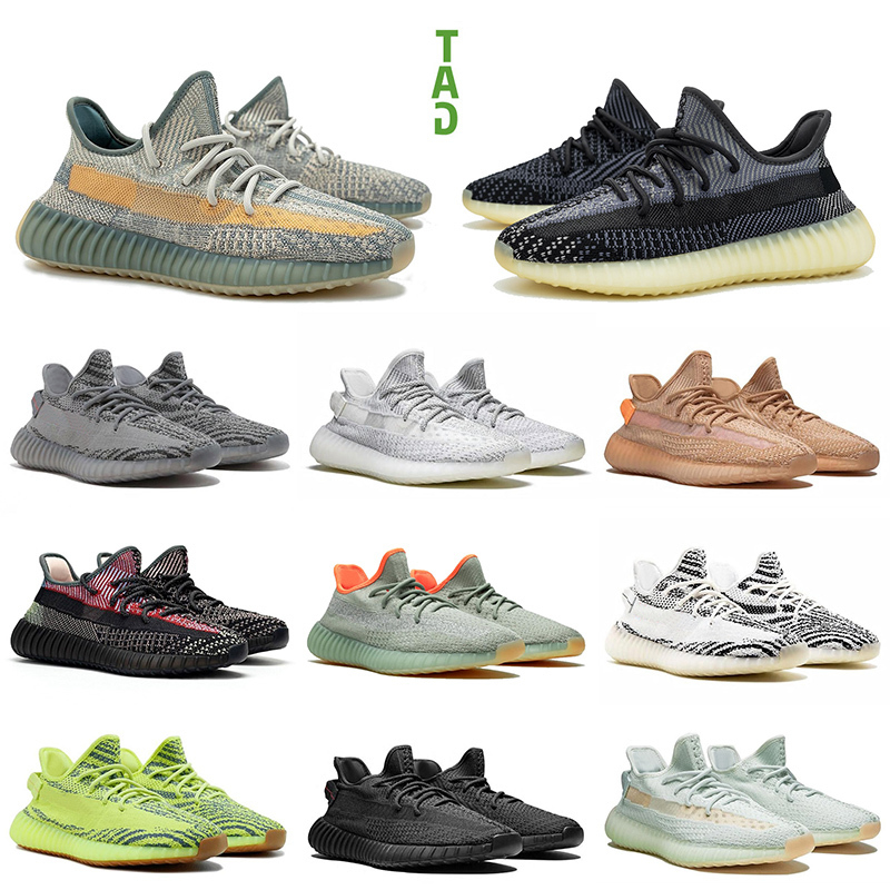 

Top Quality Asriel Stock Kanye X West Men Women Running Shoes Israfil GID Glow Black Angle Yecheil Trainers Tennis Sport Sneakers 36-48