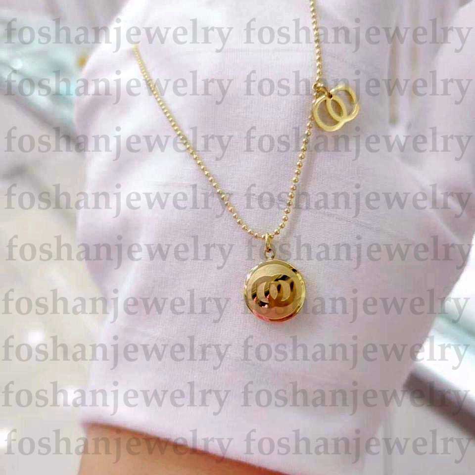 

Fashion Gold Necklace Letter Small Pendant Designer Necklace Women Necklace Designer Jewelry Best Quality, Silver