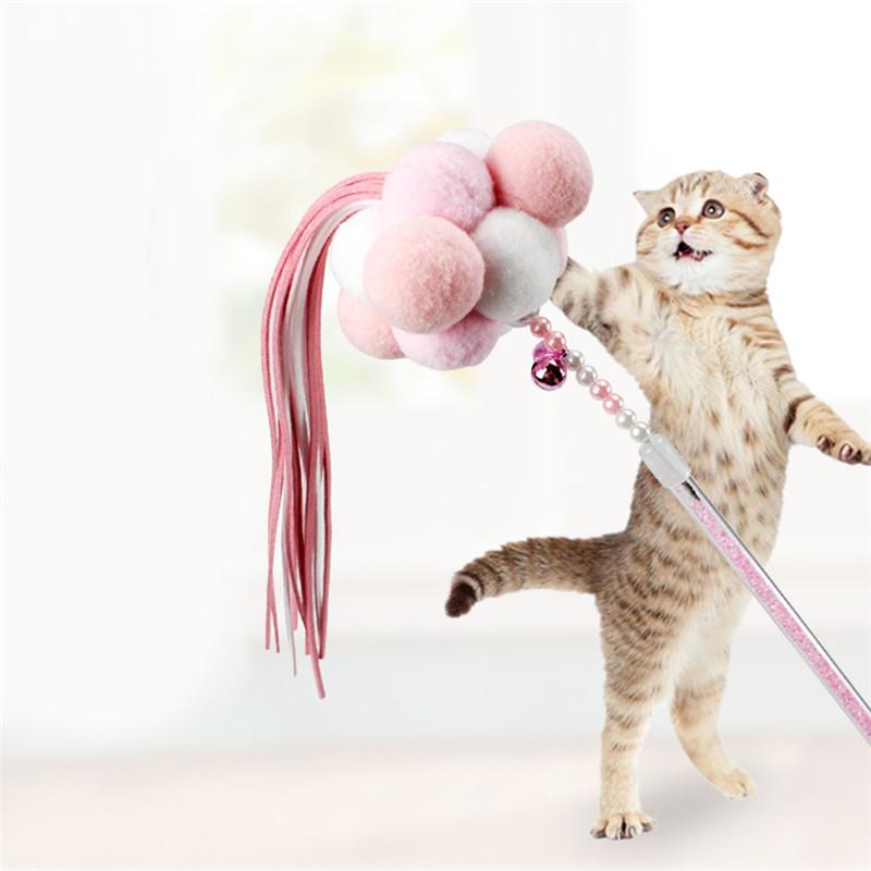 

100% New Quality Creative Practical Pet Supplies Cat Toys Interactive Fairy Teasing Cat Stick
