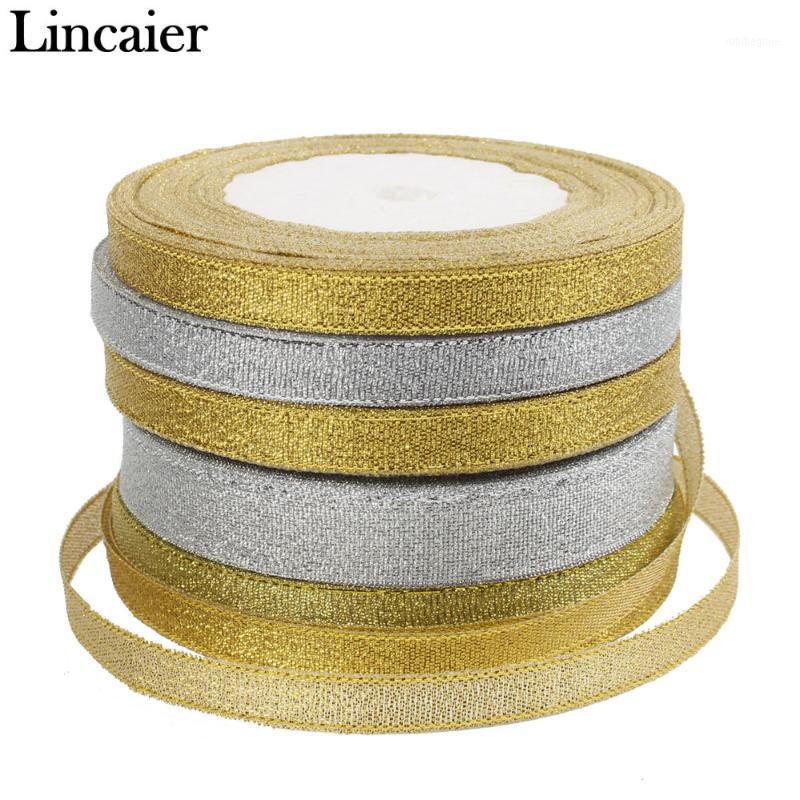 

10 15mm 25 yards Silver Glitter Ribbon Merry Christmas Tree Decorations Ornaments For Home New Year Party1