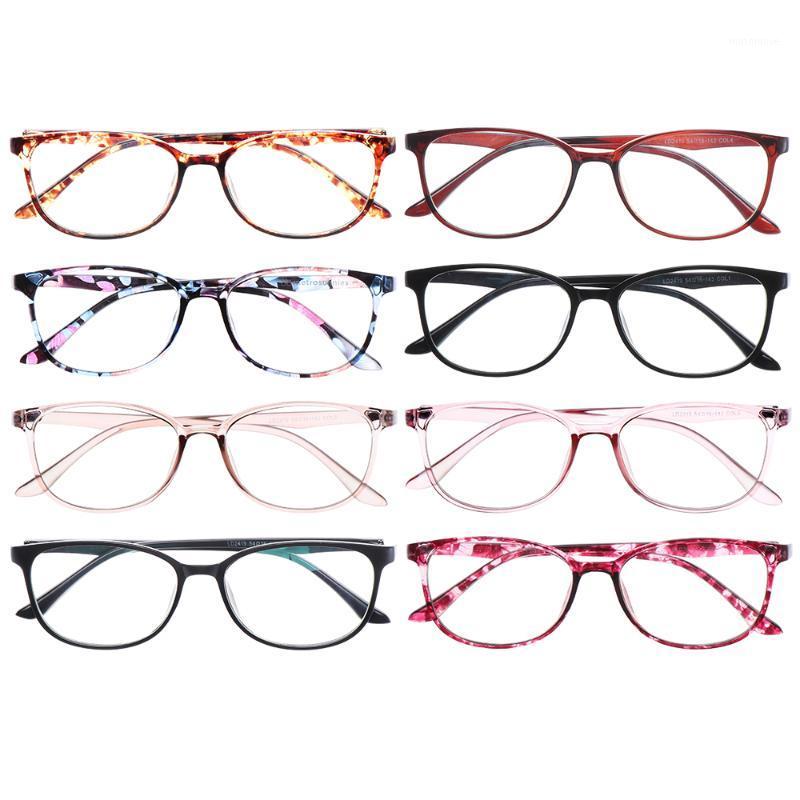 

Women Transparent Glasses Frame Cateye Clear Lens Spectacle Eyeglasses Frames Floral Print Fashion Female Eyewear Accessories1