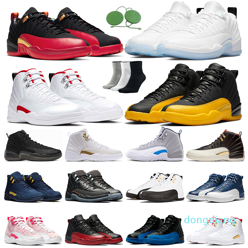 

Jorden Basketball Shoes 12 12s men trainers Super Bowl Lagoon Pulse FIBA Dark Concord Ice Cream Utility Flu Game Playoffs Cherry Taxi fashio, #19 gym red