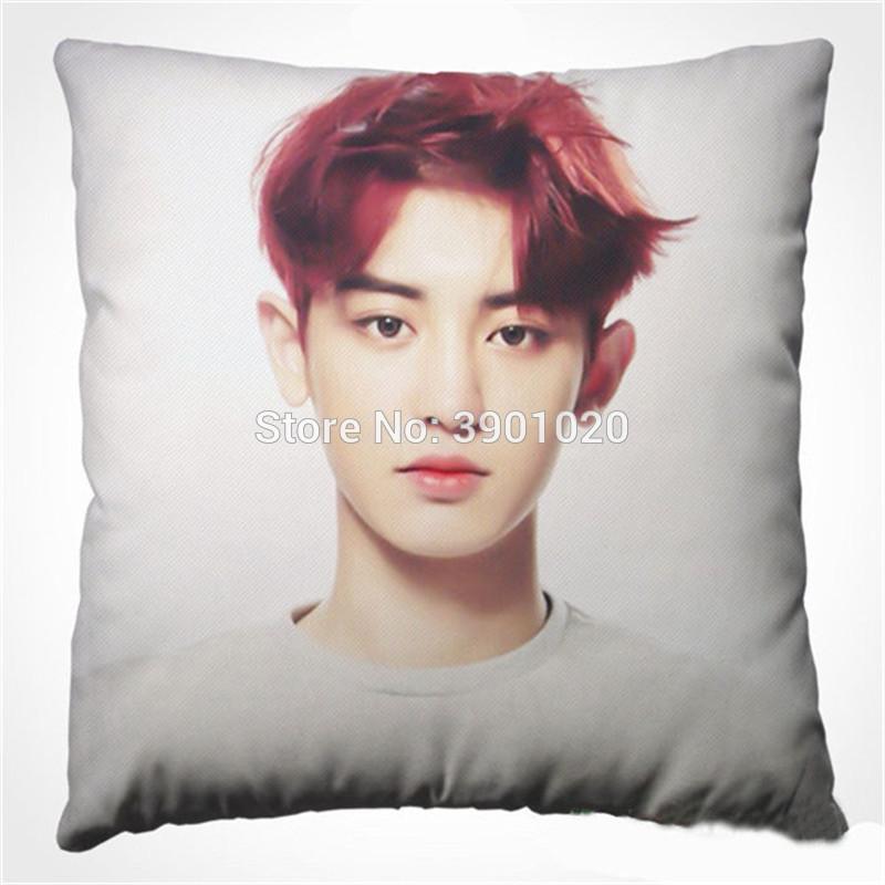 

Kpop girl BAEKHYUN CHANYEOL square pillow within inner