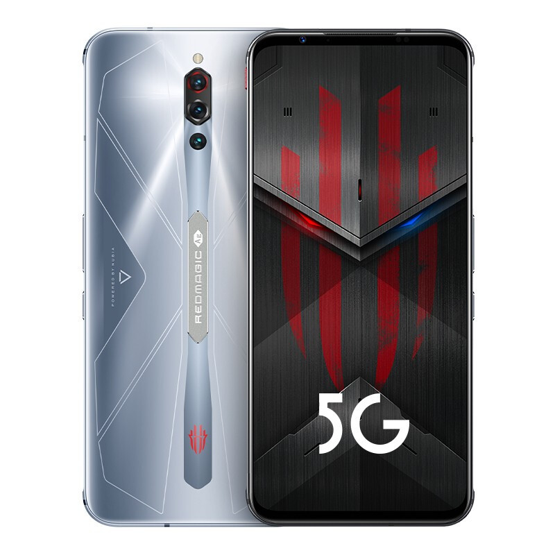 

Original Nubia Red Magic 5S 5G Mobile Phone Gaming 8GB RAM 128GB ROM Snapdragon 865 Octa Core 64.0MP AI 4500mAh Android 6.65" Full Screen Fingerprint ID Smart Cell Phone