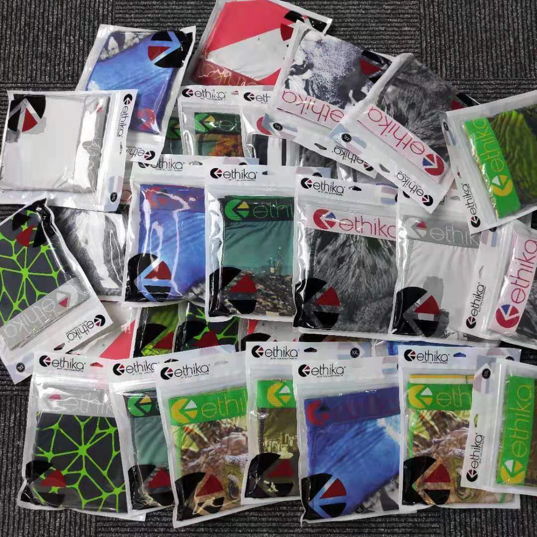 

2021 new Ethika casual style underwear comfortable boxers men's underwear hip hop rock underwear fashion clothing quick drying 343