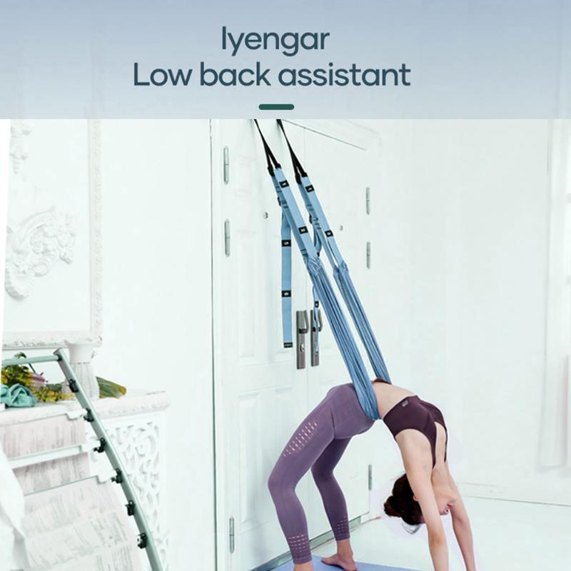 

Yoga Anti-Gravity Yoga Training Belt Handstand Stretch Belt Rope Portable Dance Stretch Aerial Lower Waist Fitness Equipmen