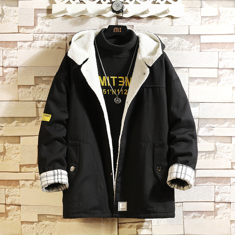 

2021 New Janpan Style Bigger Pocket Spring Autumn Jacket Men's Streetwear Clothes Plus Velvet Oversize M-5xl Vnjt, 8865 3