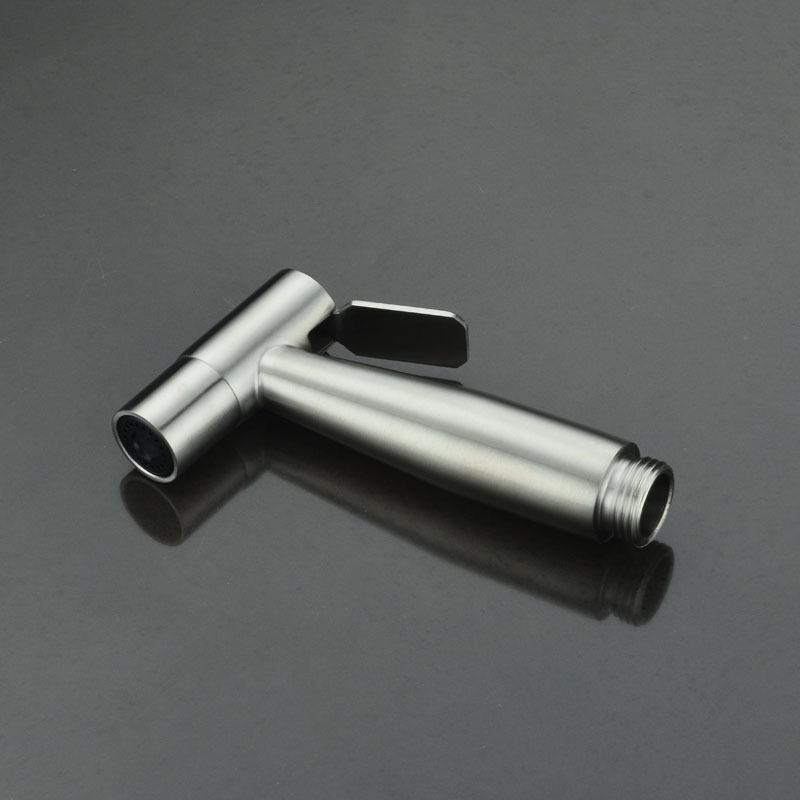 

Toilet handheld cleaning woman washer nozzle spray gun gun stainless steel shower flower drying nozzle wall