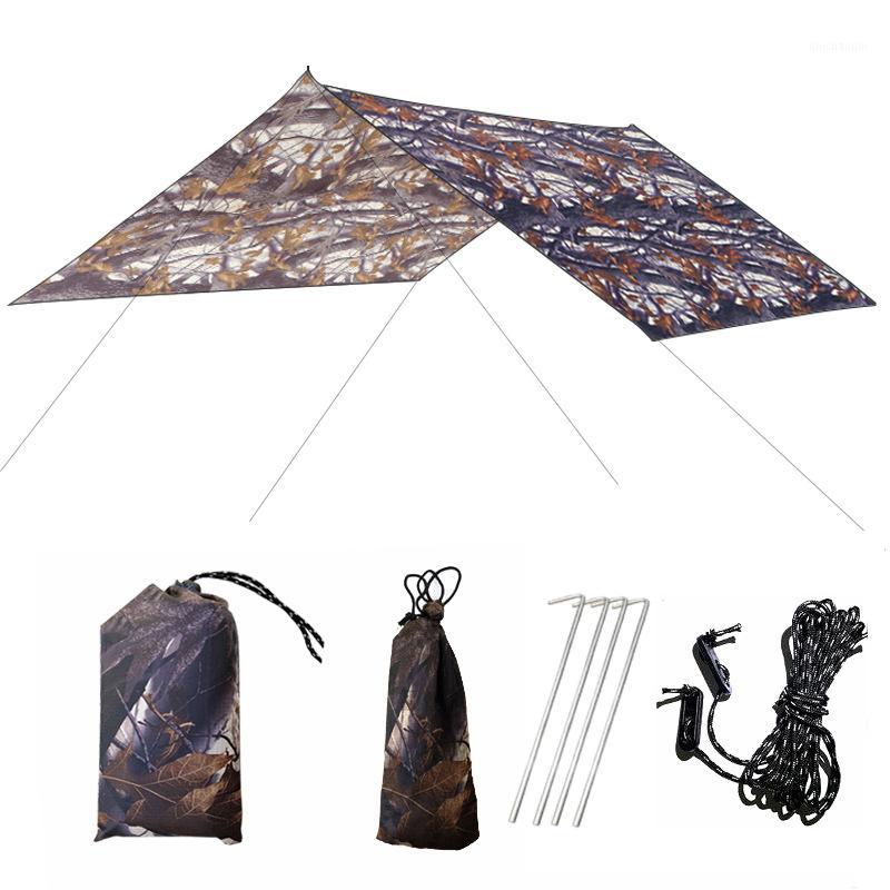 

3m Canopy Tent Outdoor Beach Sun Shade Ultralight Tarp Camping Shelter Multi-Function Waterproof Rain Screen Tent1