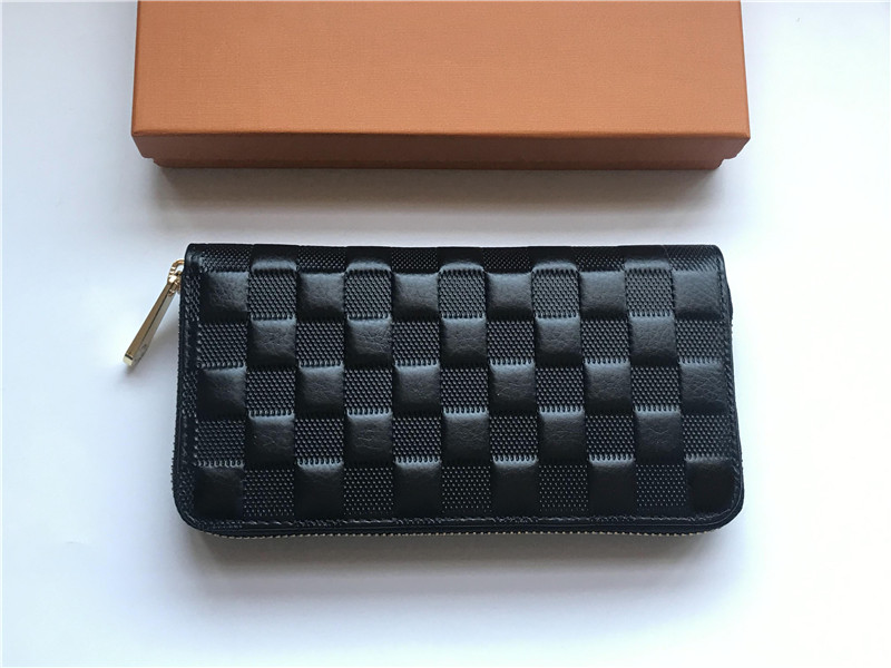 

Worldwide Size 19.5cm Classic Fashion Generous Leather Zipper Wallet Card Holder Key Case Best Quality Coin Purse Clutch, Make up the difference