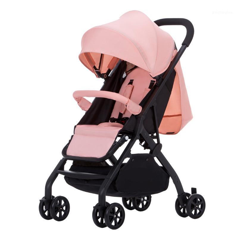 

2020 Brand Baby stroller ultr light portable trolley folding mini children's pocket umbrella cart free gifts1