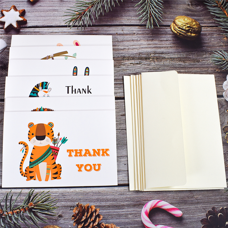 

Custom Thank You Bulk Birthday Card for Kids Note cards with Envelopes Invitations Blank inside Greeting Cards 6x4 Cards