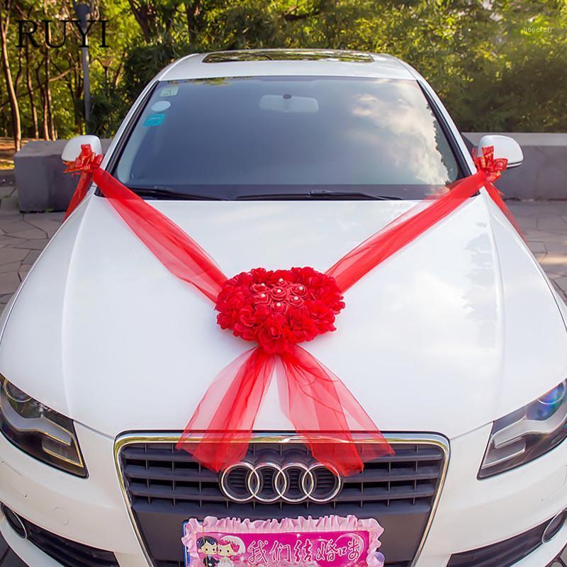 

HMEOT Wedding Artificial Flowers Car Decoration DIY Silk Flower Valentine's Day Fake Flowers Sets Wedding Wreath Party Decor1, 05