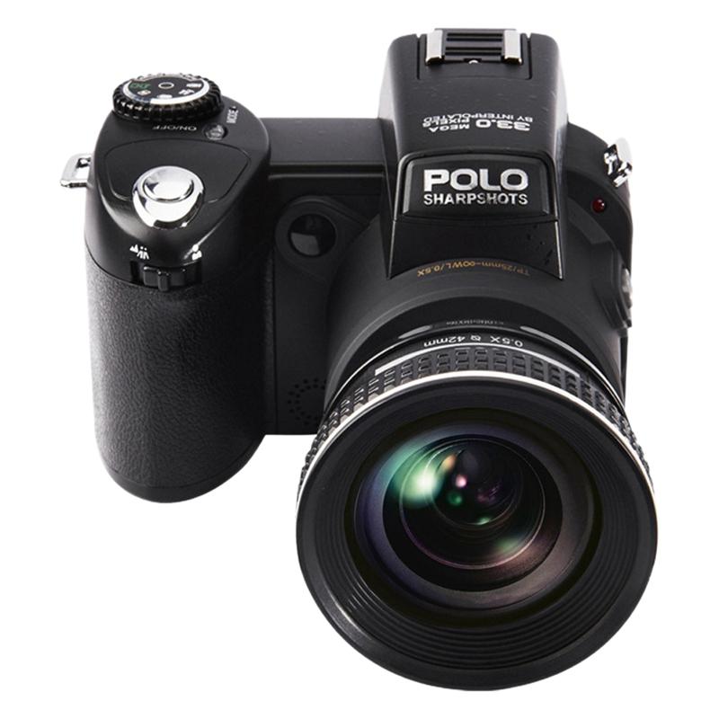 

HOT-POLOSHARPSHOTS Camera Autofocus 1080P Full HD Digital Video Camera 33 MP 100 Degree Ultra Wide Angle Lens(EU Plug