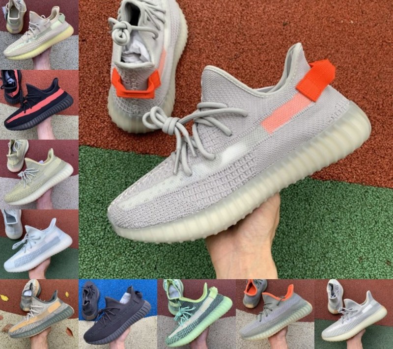 

2021 NEW Kanye West Cinder Running V2 Tail Light Static Reflective Yeshaya Marsh Yecheil White Sport Shoes Flax Linen Stylist Sneaker