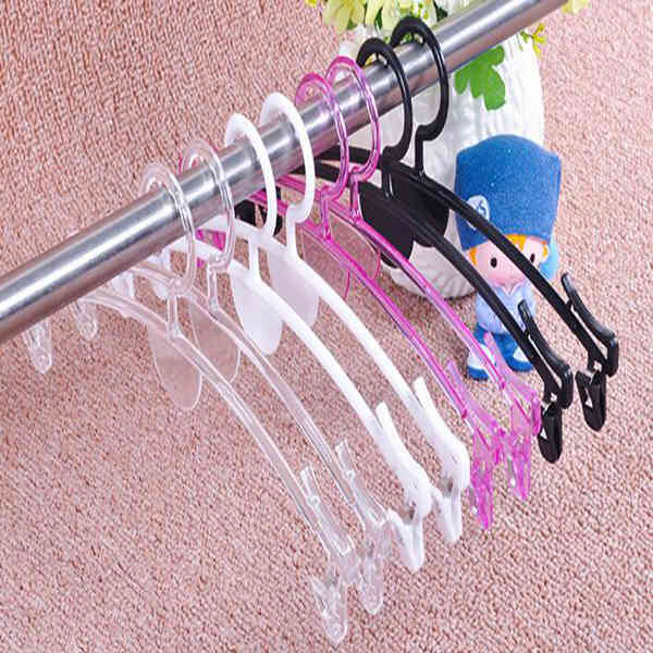 

Plastic inner hanger, bra, underwear rack, multifunctional drying clip, clothing store hanger