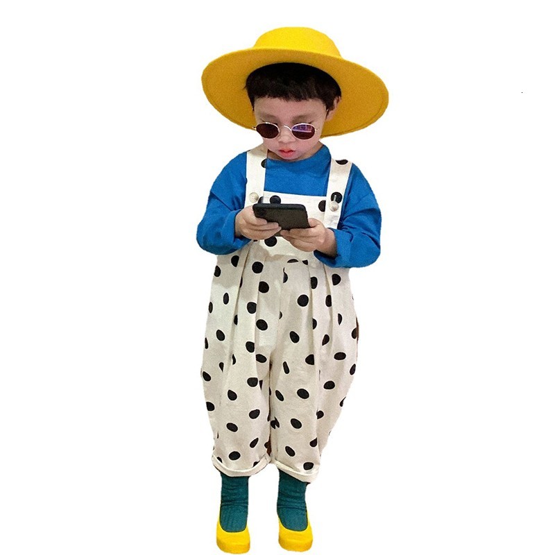 

2021 New Spring Baby Boys Loose Overalls Kids Casual All-match Suspender Trousers Children Girls Clothing Bib Pants 99h0, 2165