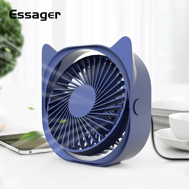 

Essager Mini USB Fan Desktop Desk Small Fan For Office Electronic Summer Gadgets Portable USB Cooler Cooling Mini-fan1