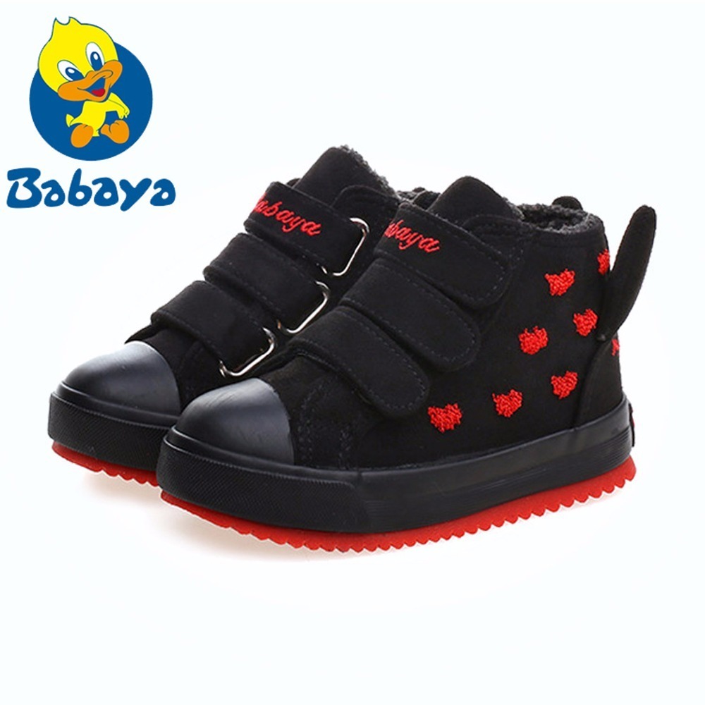 

Rubber Girls Boots kid toddler snow boats Warm Winter Children Shoes Girl Flock Leather Plush Platform Flat Sneaker botte enfant, Blue