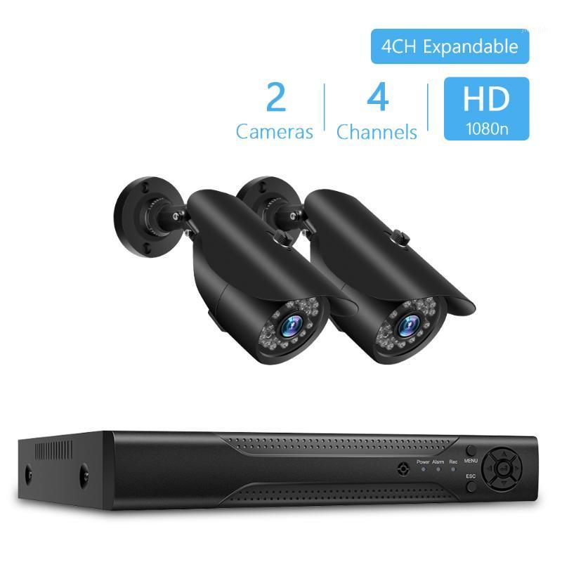 

NVR 4CH 1080P Video Recorder Home Security Surveillance 2Pcs CCTV Security Camera Wireless Video Surveillance System Kit Outdoor1
