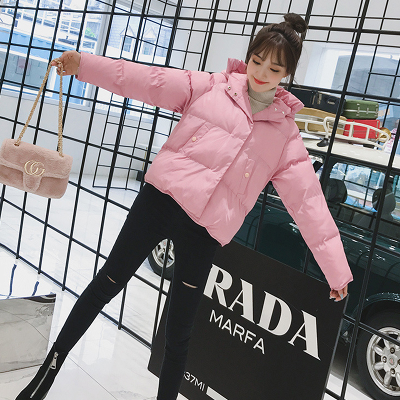 

2021 New Autumn Hot Female Cotton Parkas Long Sleeves Ladys Coat with Short Hood Thick Outerwear Qpsz, Beige