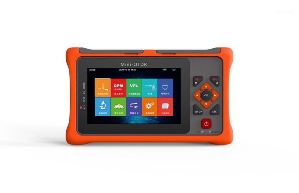 

Pro MINI OTDR 1310/1550nm 26/24dB Fiber Optic Reflectometer Touch Screen VFL OLS OPM Event Map Ethernet Cable Tester Equipment1